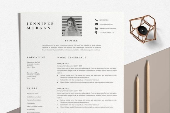 Download Modern Resume Template Word - Premium Bundle