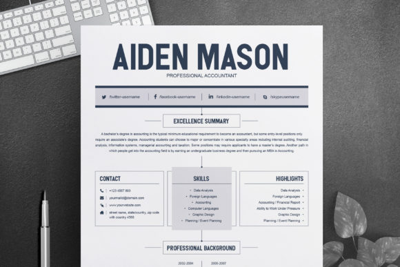 Download CV, Resume Template Word - Premium Resources